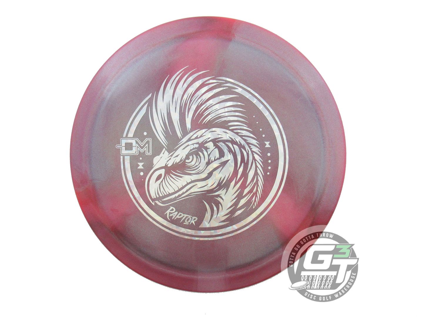 NOS Discraft Titanium Swirl Raptor 172g Purple-Pink Distance Driver Disc