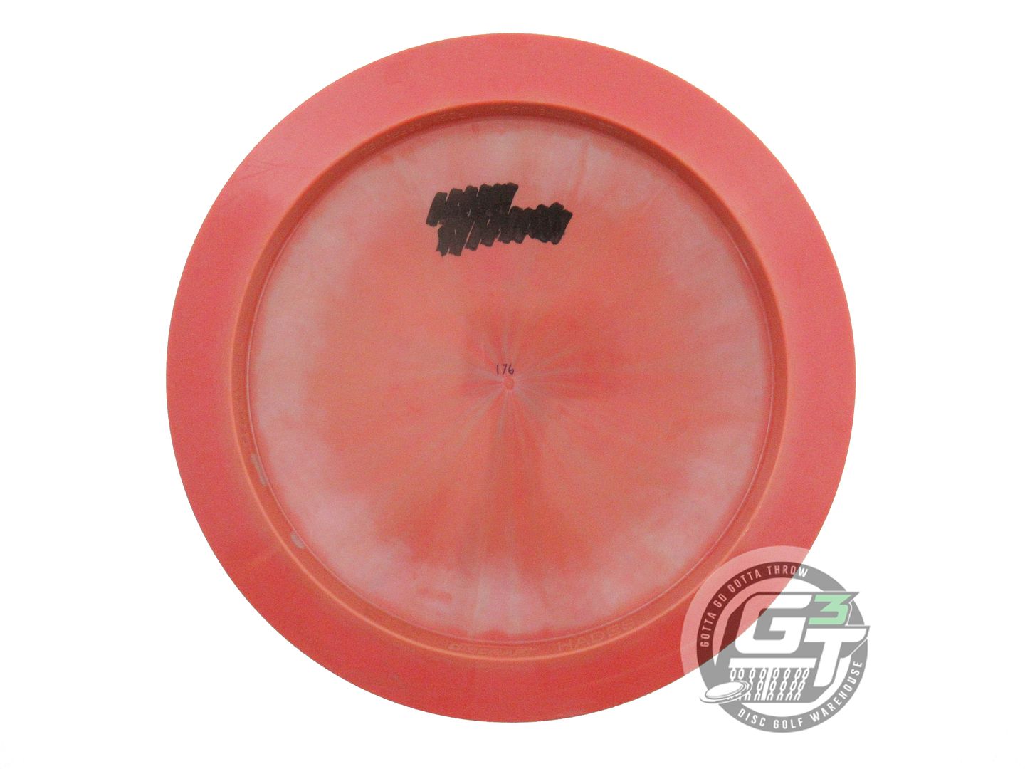 USED Discraft [McBETH] 6X CLAW ESP Hades 176g Orange Rainbow Foil Driver Disc
