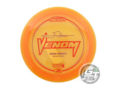 Discraft Limited Edition 2024 Elite Team Adam Hammes Z Lite Venom Distance Driver Golf Disc (Individually Listed)
