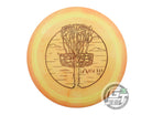 USED Discraft ESP Nuke 176g Orange-Yellow Brown Foil Distance Driver Golf Disc