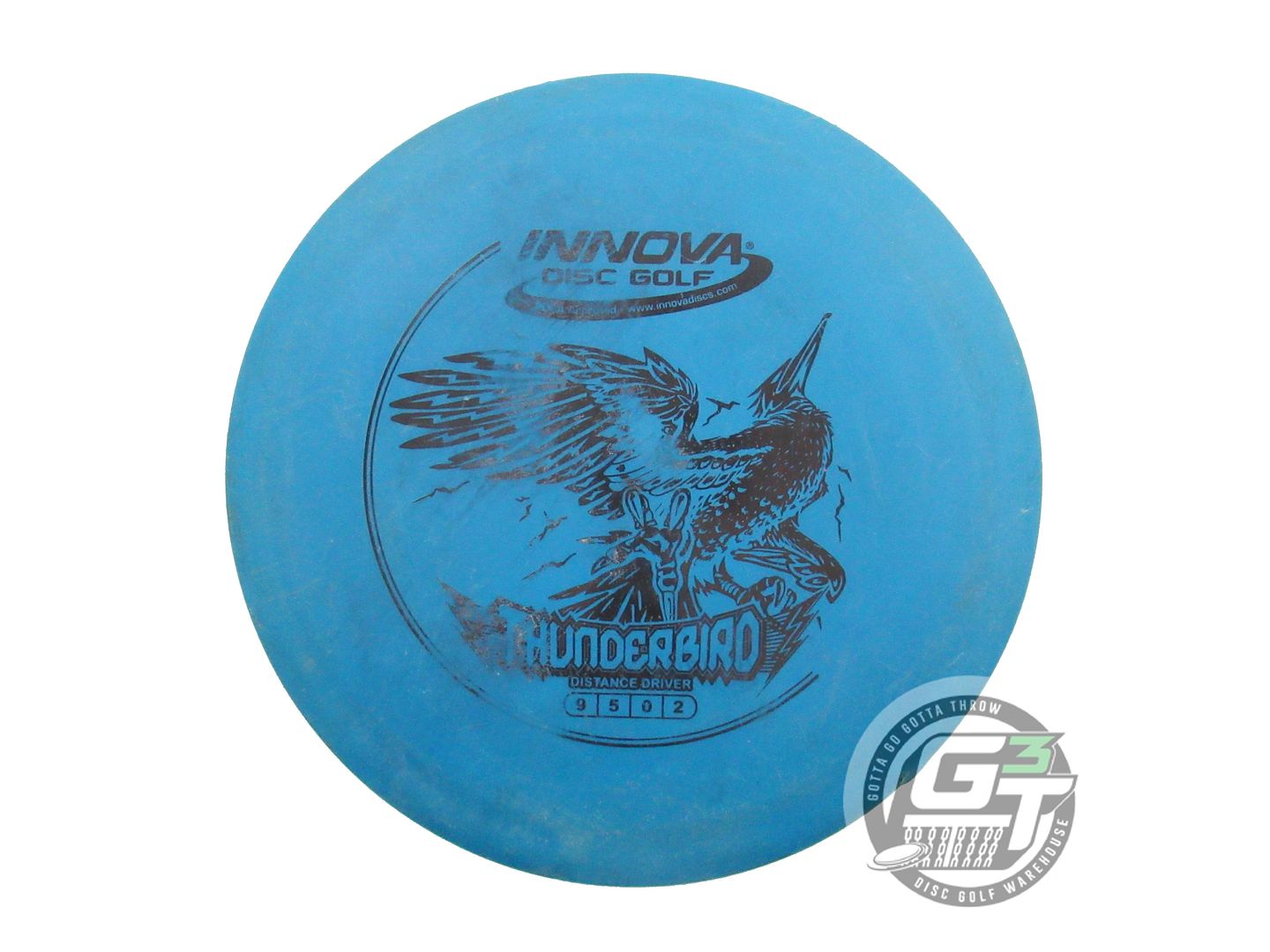 USED Innova DX Thunderbird 172g Blue Black Stamp Distance Driver Golf Disc