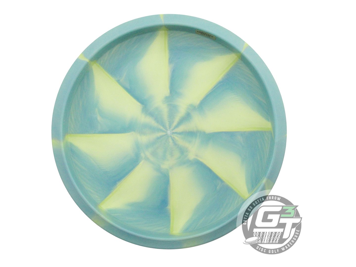 NOS Discraft [WYSOCKI] PROTO ESP Fossil 176g Teal-Yellow Putter Golf Disc