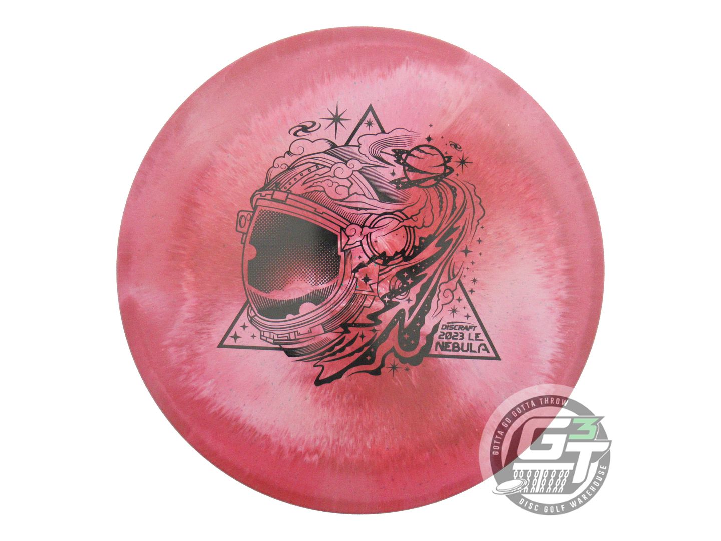 USED Discraft [LEDGESTONE] ESP Nebula 178g Red-Pink Midrange Disc