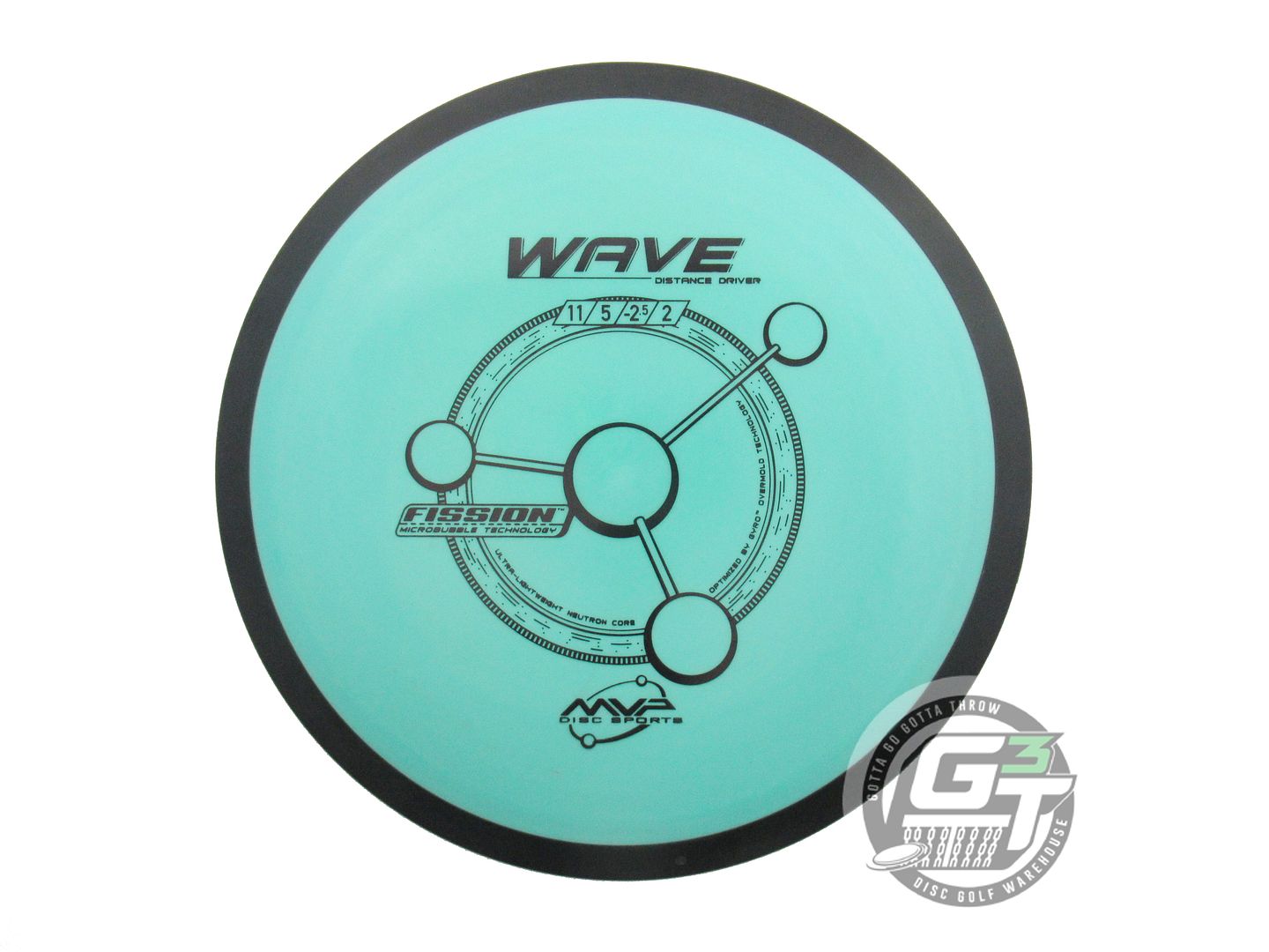 USED MVP Disc Sports Fission Wave 159g Seafoam Distance Driver Golf Disc