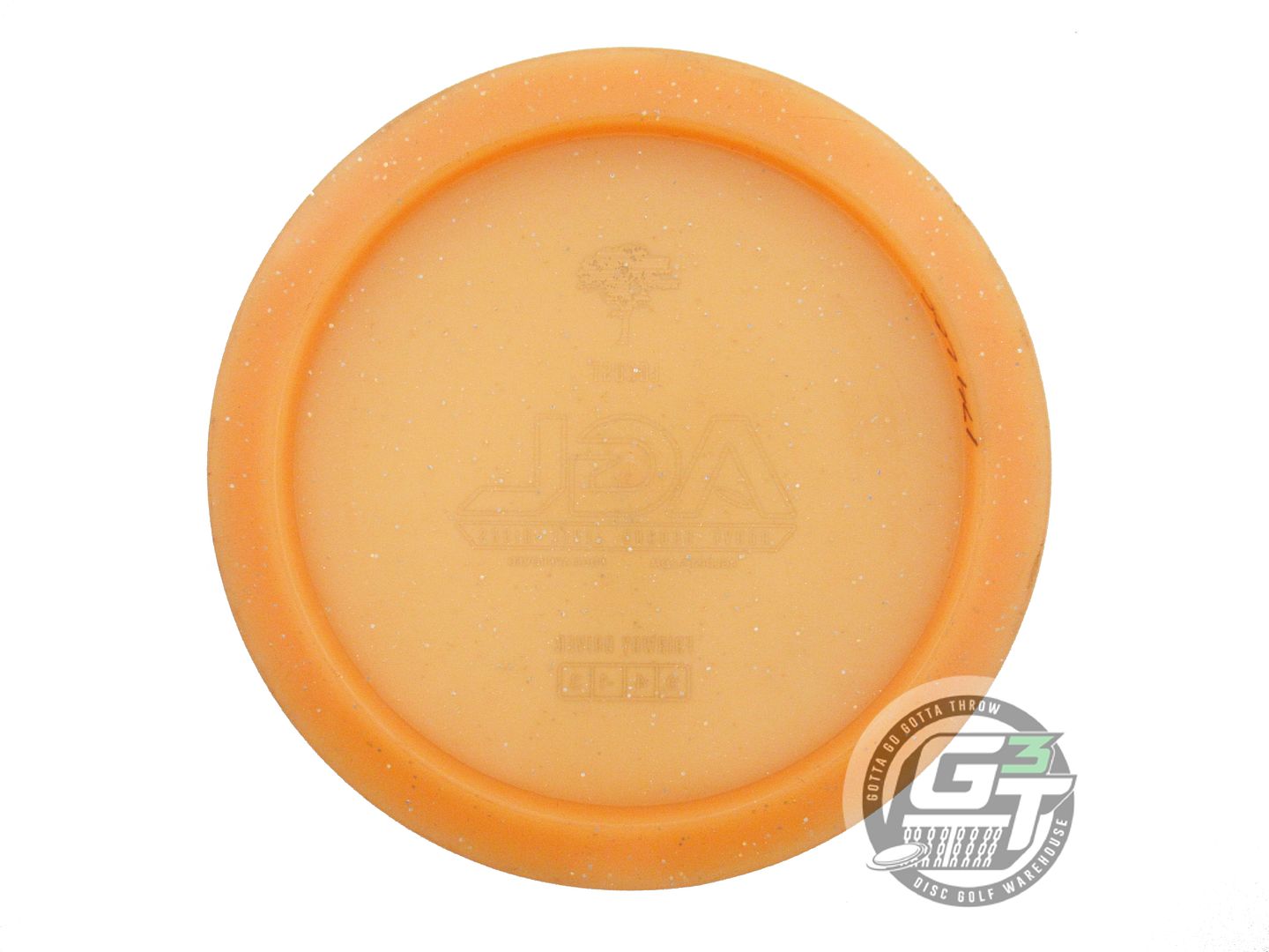 USED Above Ground Level Alpine Locust 174g Orange Gray Laser Fairway Driver Disc