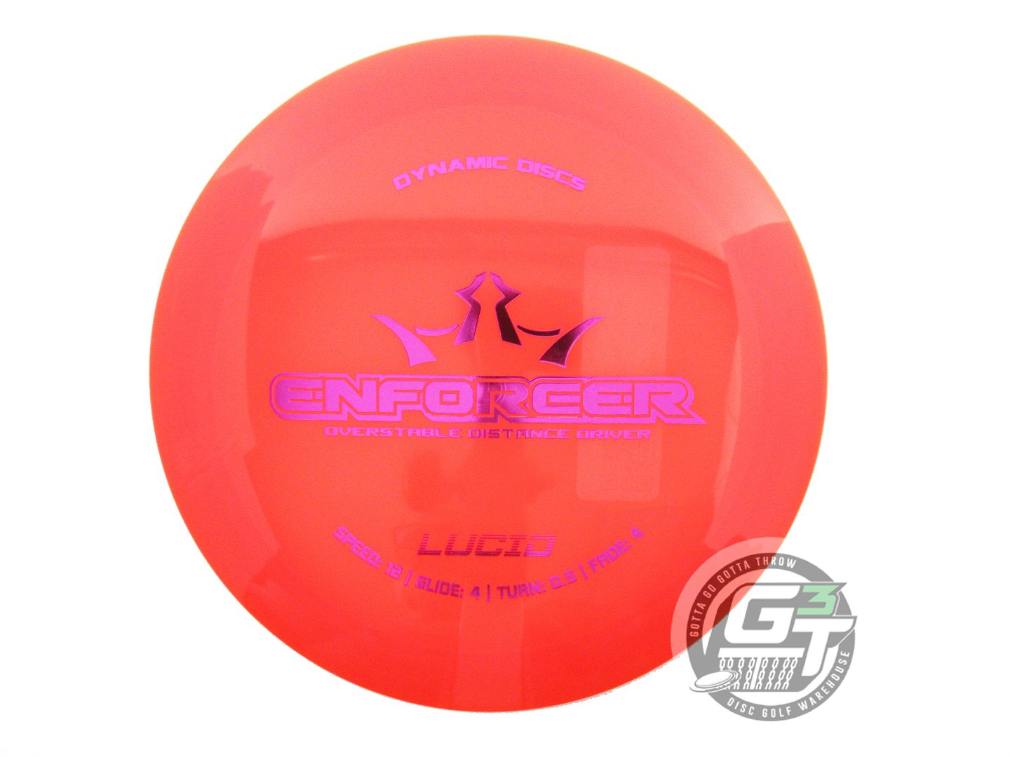 Dynamic Discs Lucid Enforcer Distance Driver Golf Disc (Individually Listed)