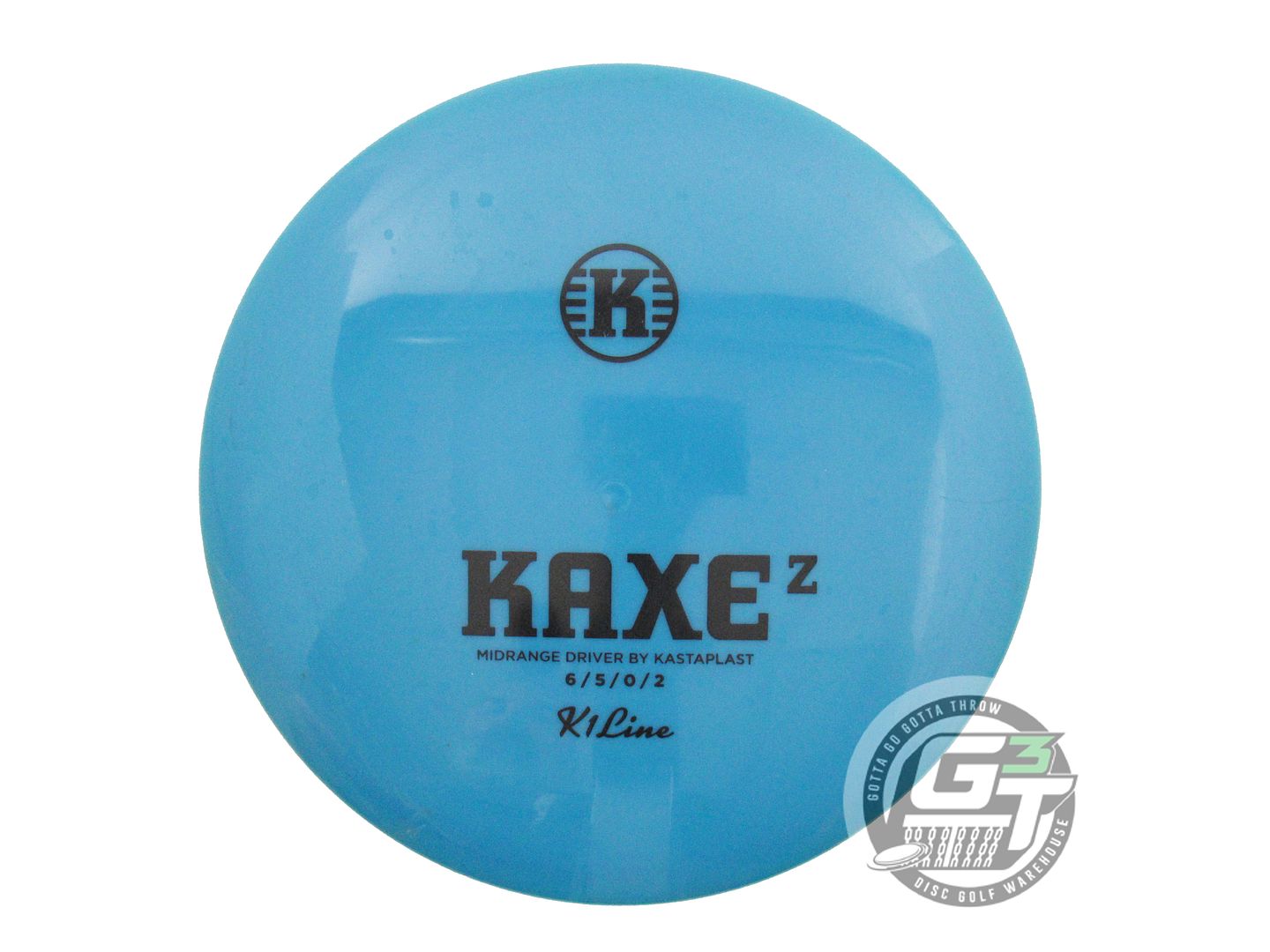 USED Kastaplast K1 Kaxe Z 173g Teal Black Stamp Midrange Golf Disc