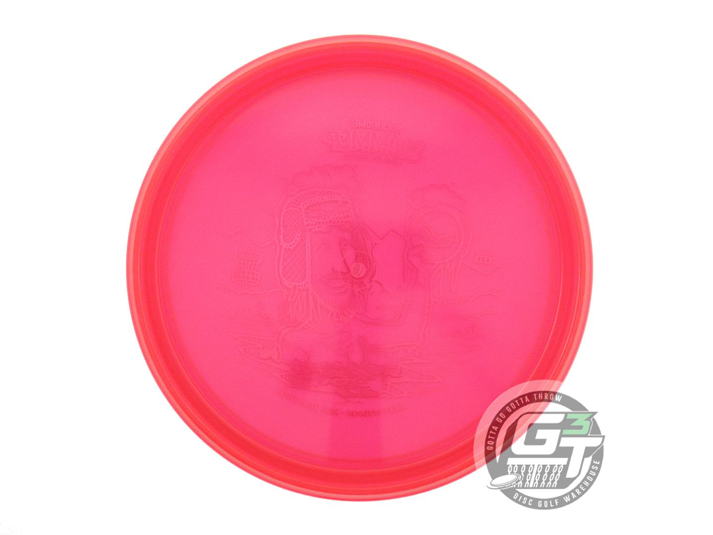 NOS Dynamic Discs [WYSOCKI] Lucid Ice Slammer 175g Red Silver Foil Putter Disc