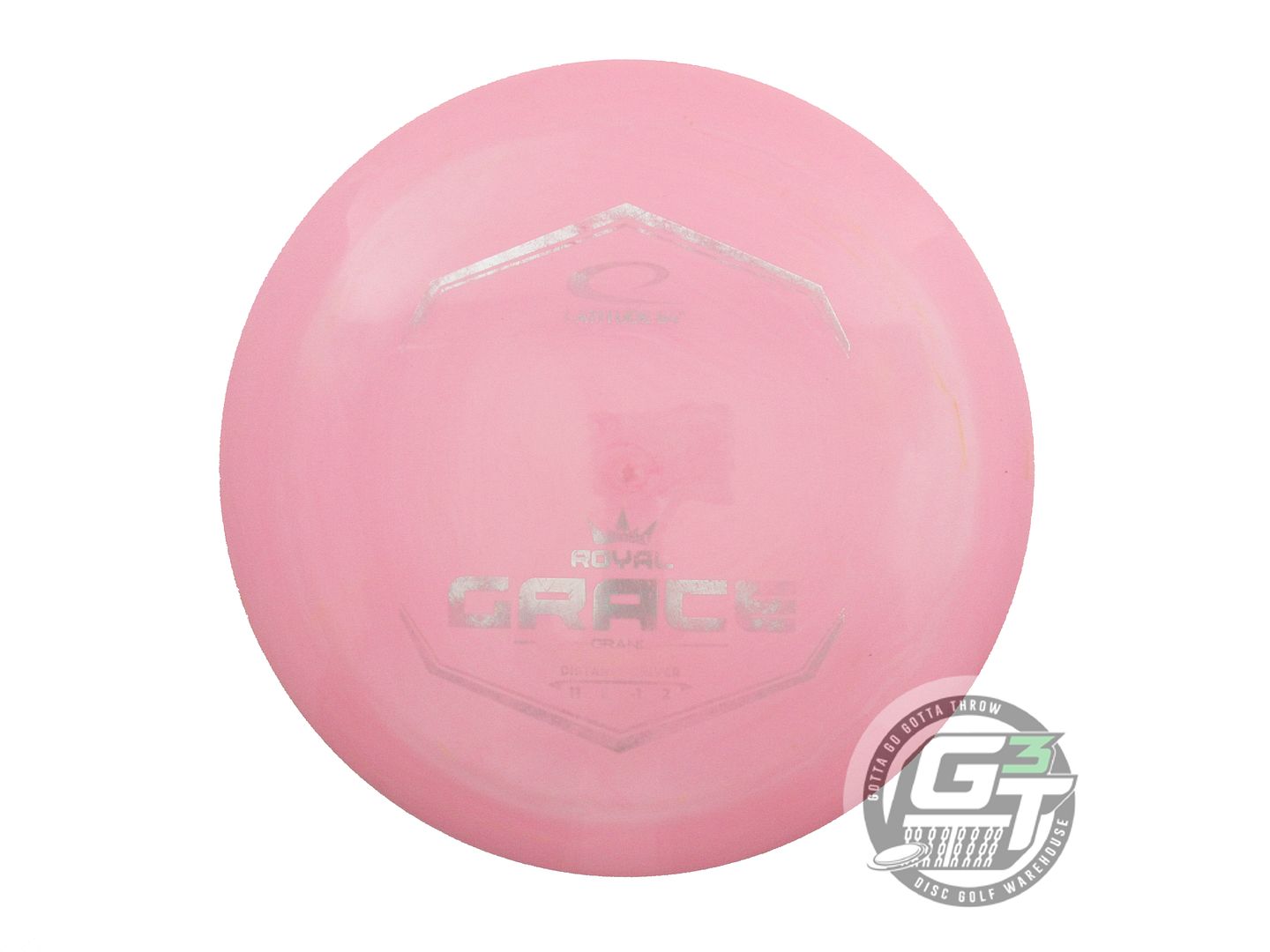 USED Latitude 64 Royal Grand Grace 173g Pink Silver Foil Distance Driver Disc