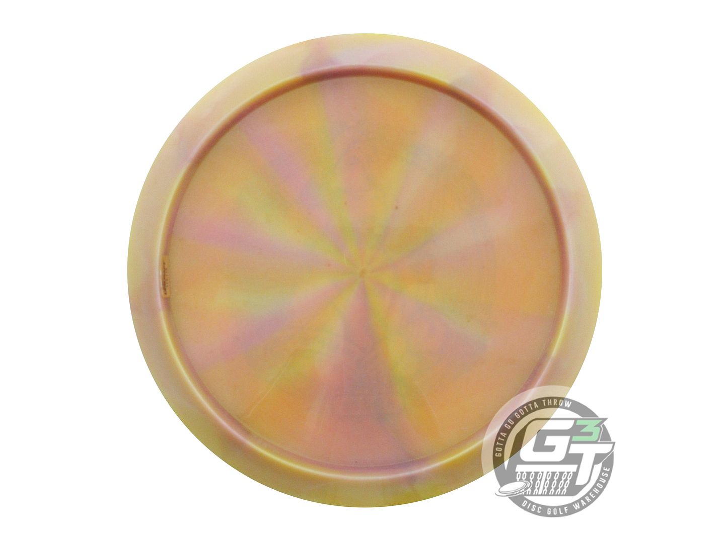 USED Discraft [McBETH] Metallic Z Athena 175g Yellow-Pink Driver Golf Disc