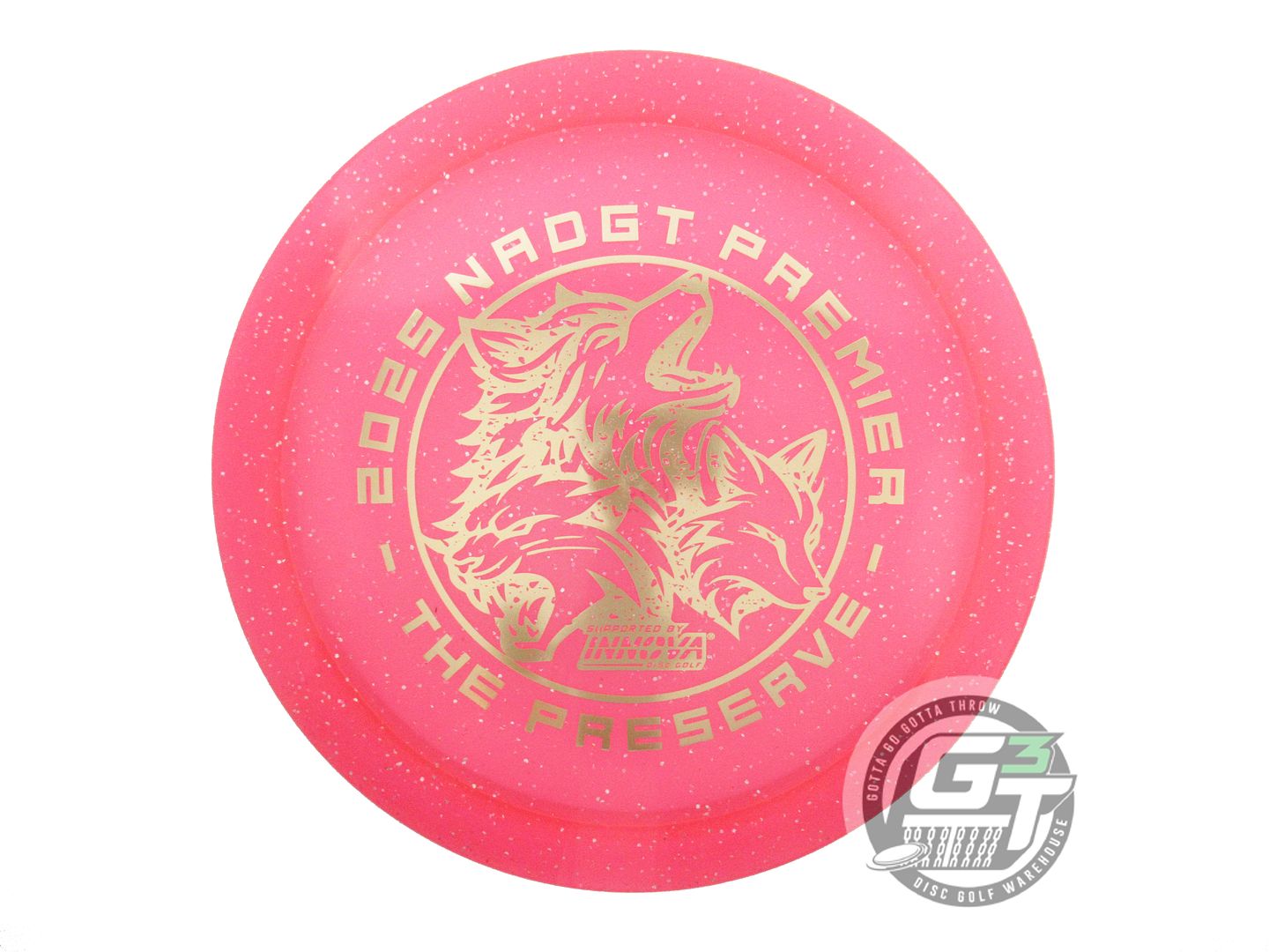 NOS Innova [NADGT] MF Champion Firebird 174g Pink Gold Foil Driver Golf Disc