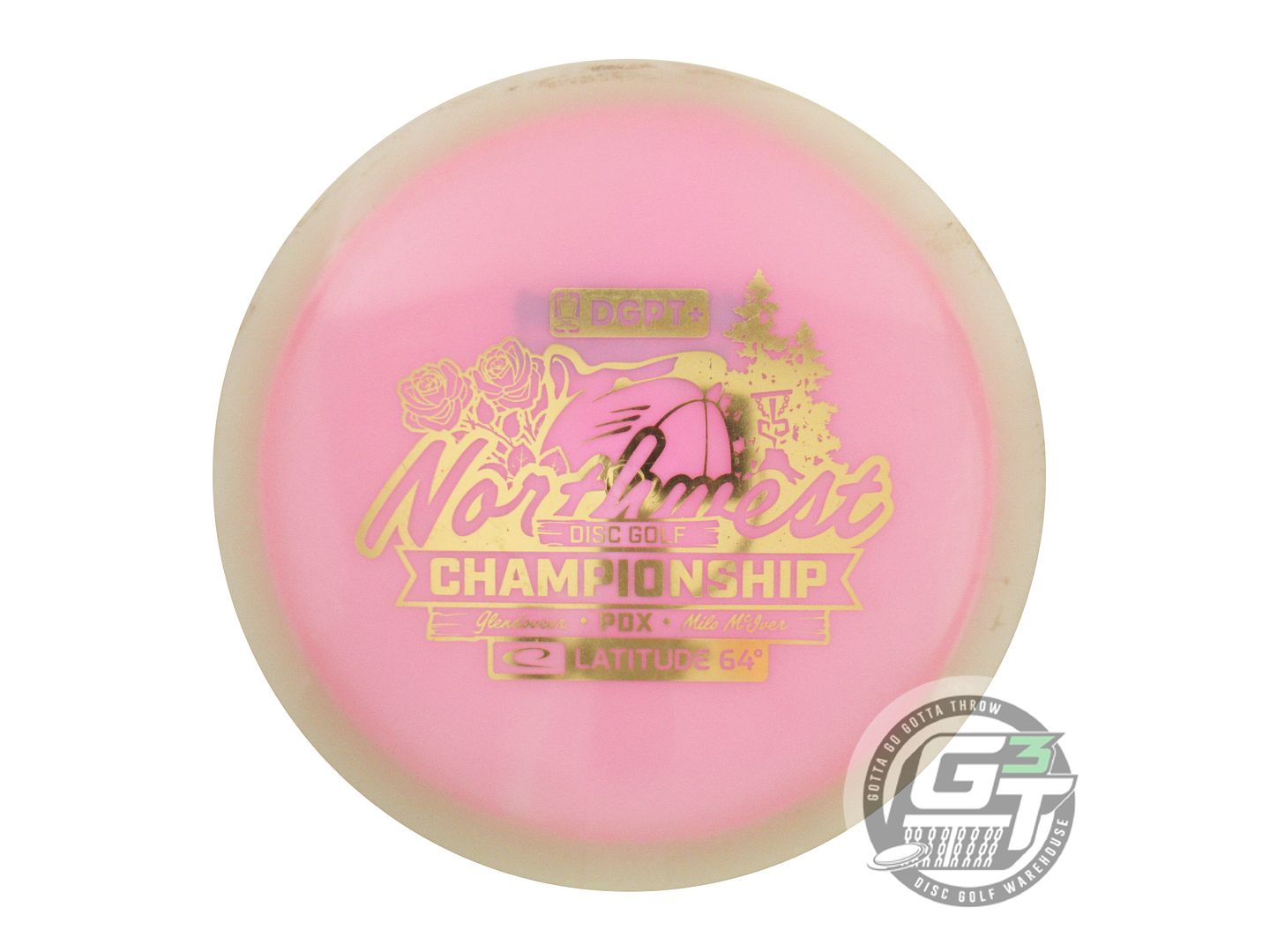 USED Dynamic Discs Moonshine Lucid Orbit Felon 173g Pink Fairway Driver Disc