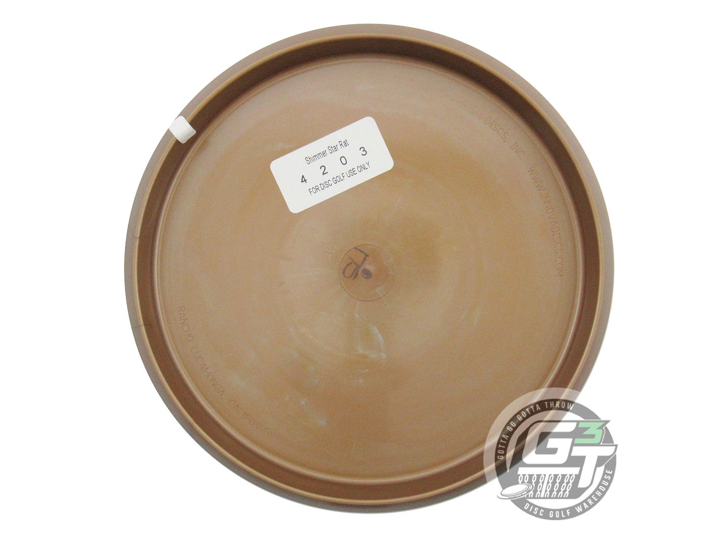 NOS Innova [USDGC] Star Rat 175g Bronze Gold Holo Foil Midrange Golf Disc