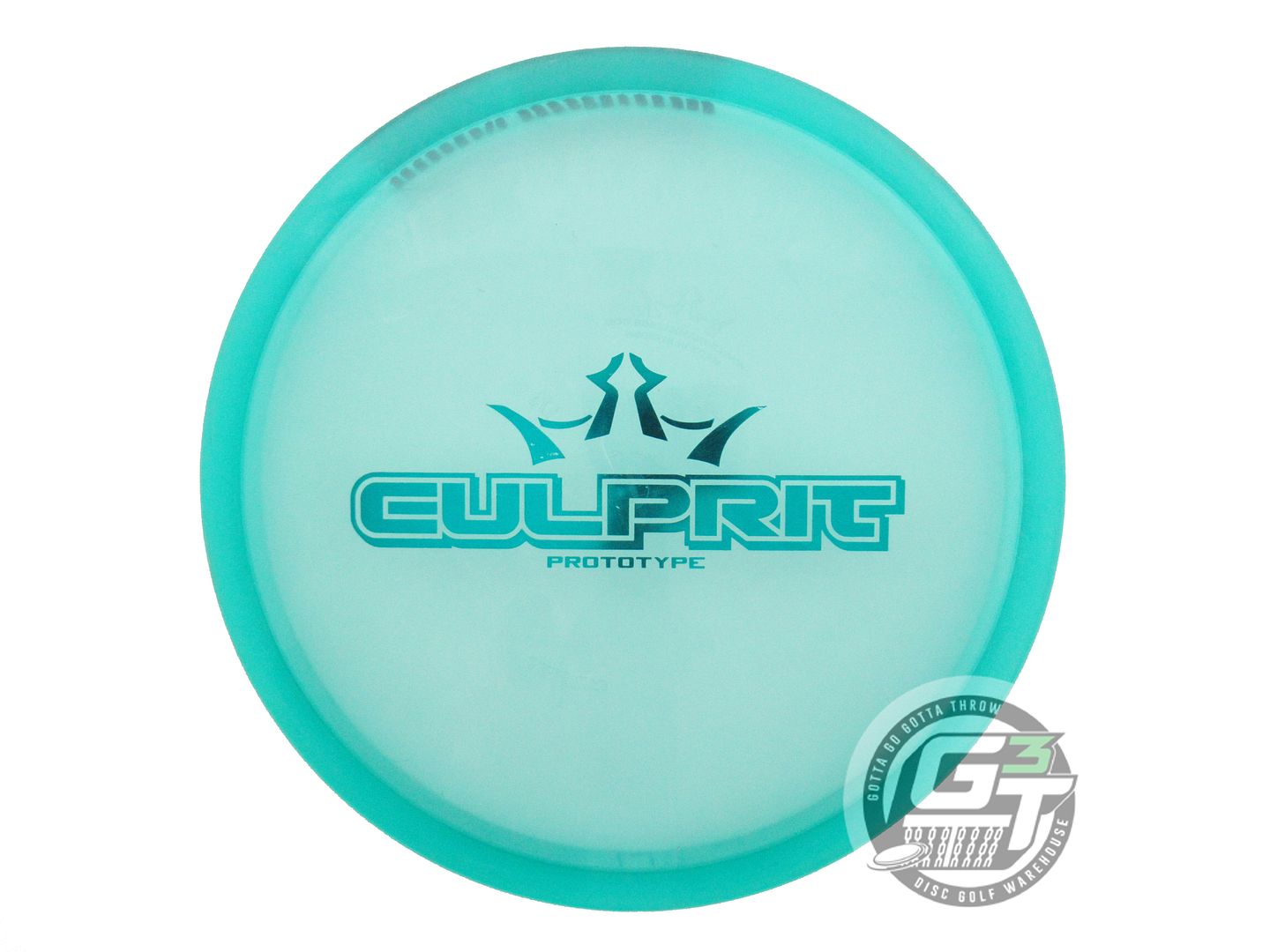 USED Dynamic Discs PROTOTYPE Lucid Culprit 173g Seafoam Teal Foil Midrange Disc