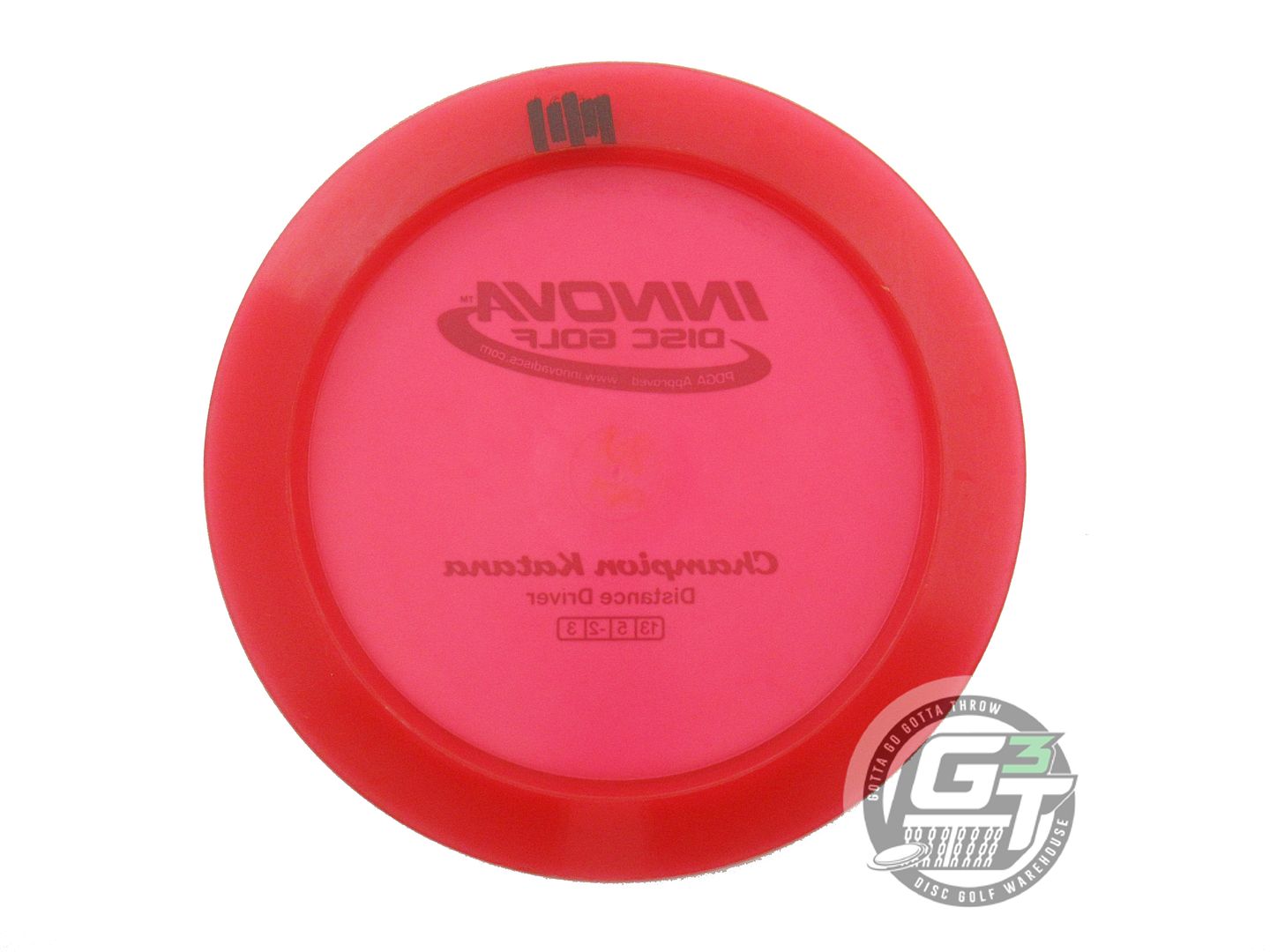 USED Innova Champion Katana 168g Red Blue Foil Distance Driver Golf Disc