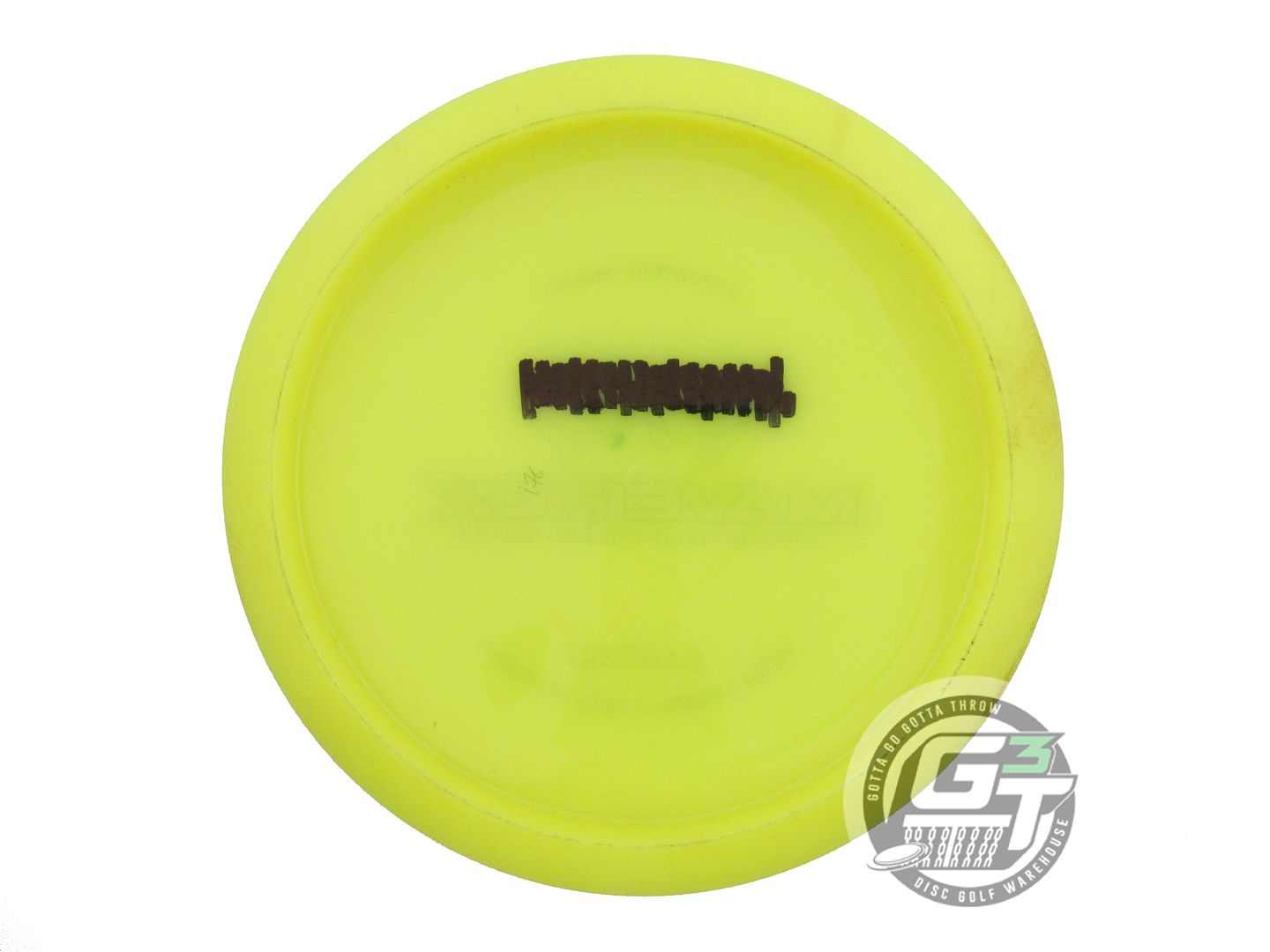 USED Dynamic Discs Lucid Maverick 176g Yellow Green Foil Distance Driver Disc