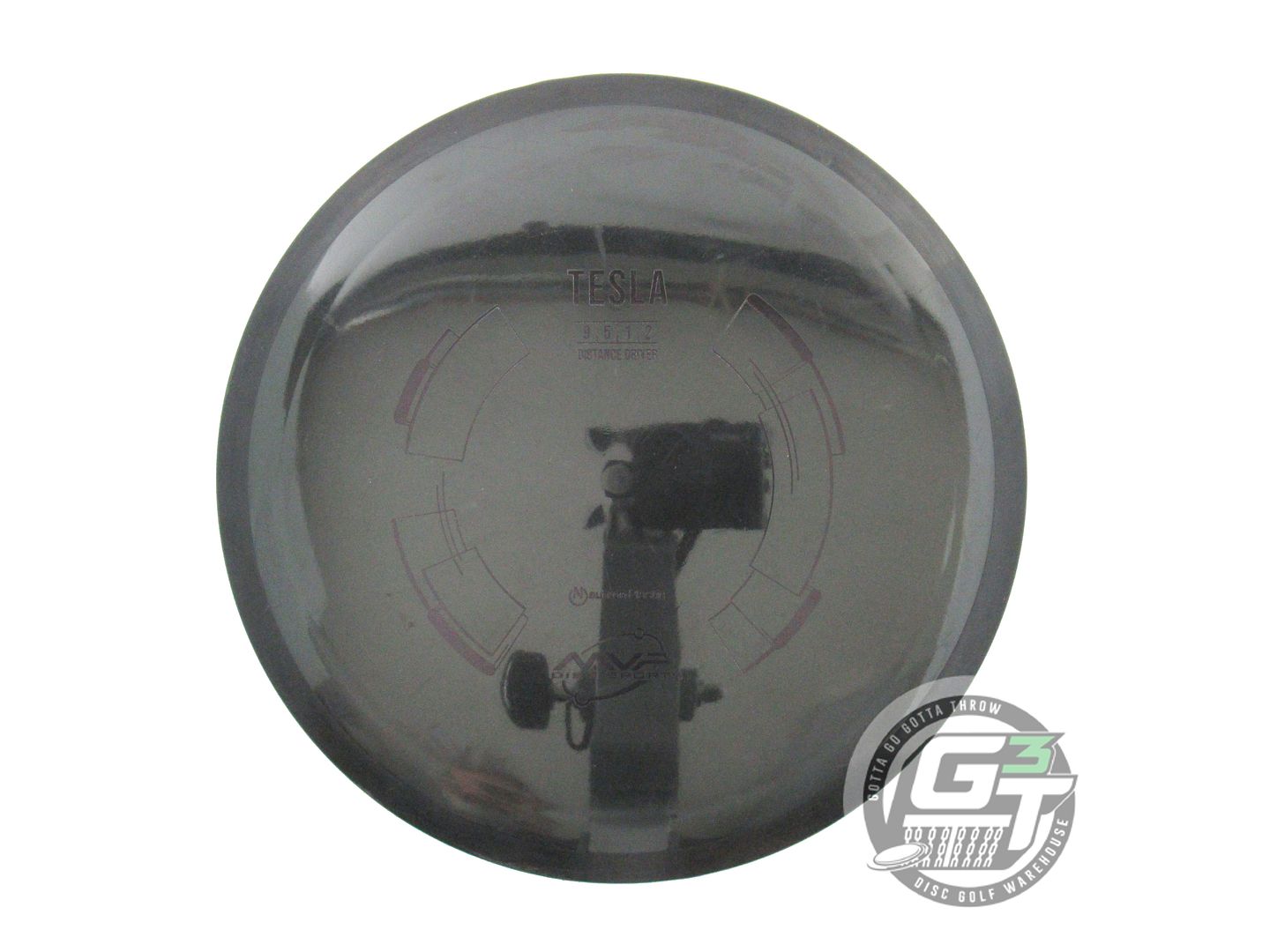 USED MVP Disc Sports Neutron Tesla 174g Blackout Distance Driver Golf Disc