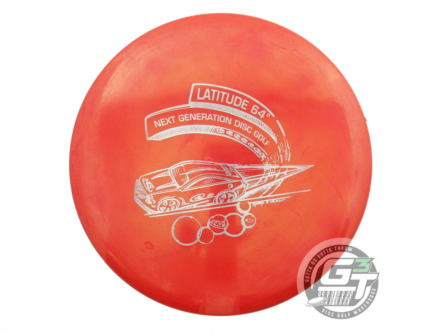 USED Latitude 64 [NEXT GEN] Gold Anchor 178g Red Silver Foil Midrange Golf Disc