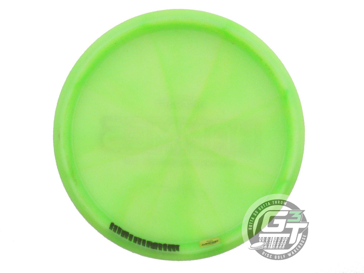 USED Discraft [HAMMES] Z Swirl Wasp 180g Lime Silver Glitter Foil Midrange Disc