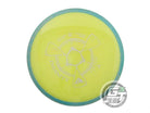 USED Axiom Discs Neutron Insanity 172g Yellow Teal Rim Distance Driver Golf Disc