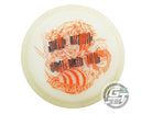 USED Discraft HALLOWEEN Glo Z Buzzz 180g Orange Stamp Midrange Golf Disc