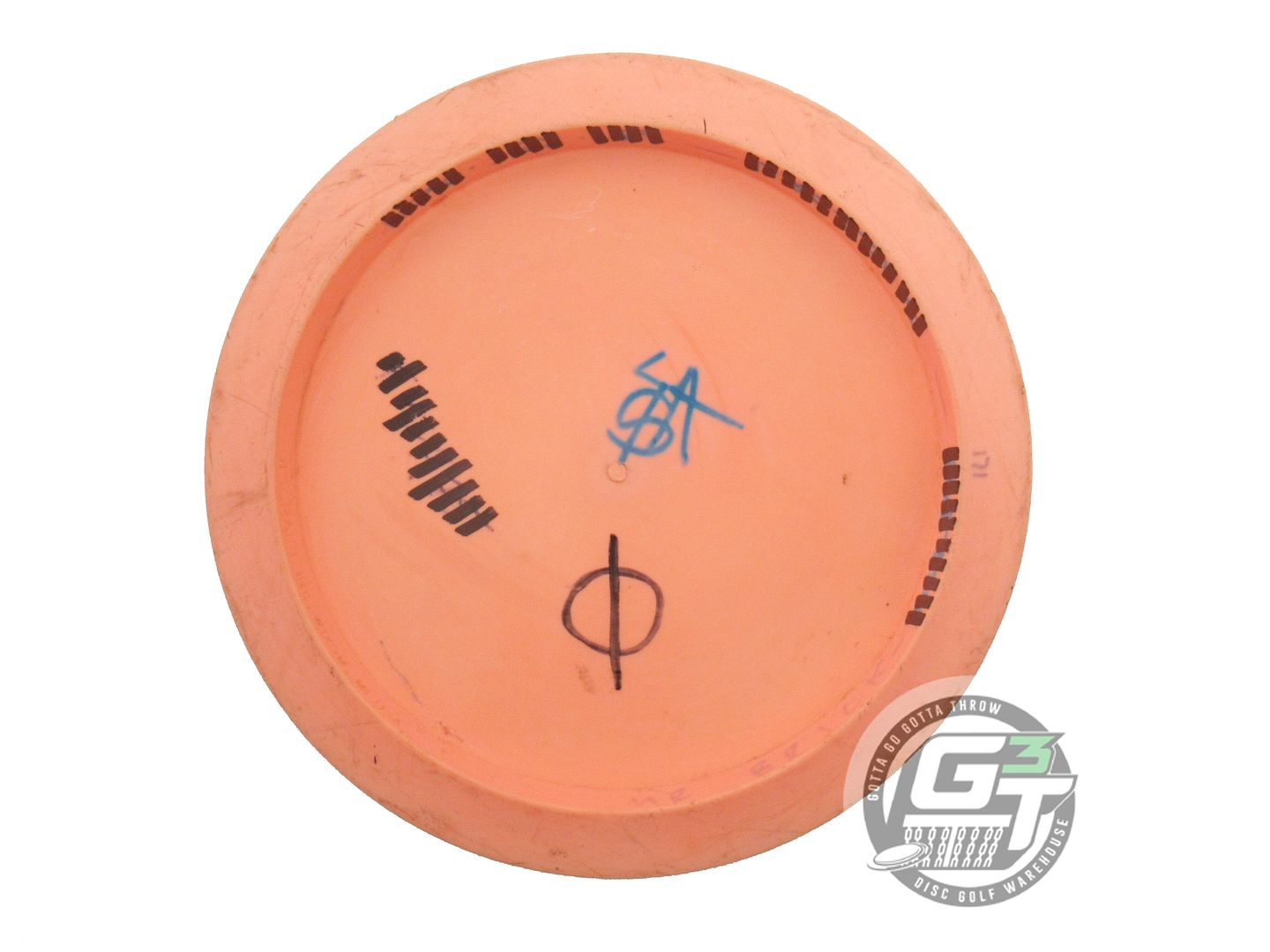 USED DGA ProLine Rogue 170g Peach Blue Stamp Distance Driver Golf Disc