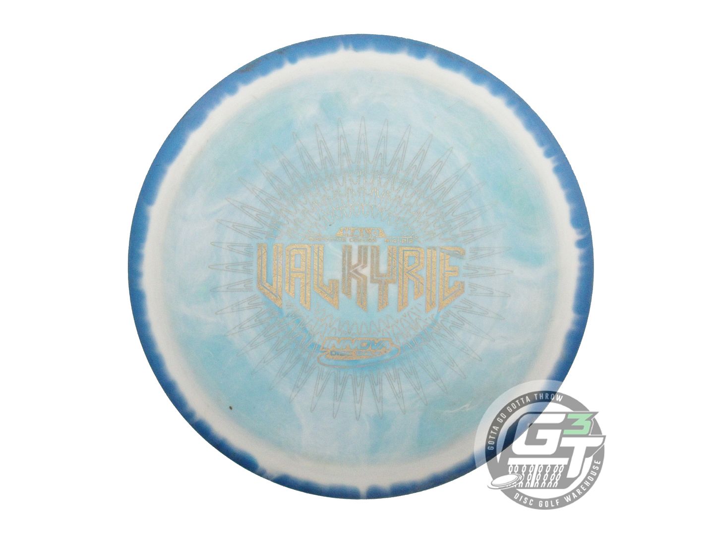 USED Innova Halo Star Valkyrie 175g Blue-White Distance Driver Golf Disc