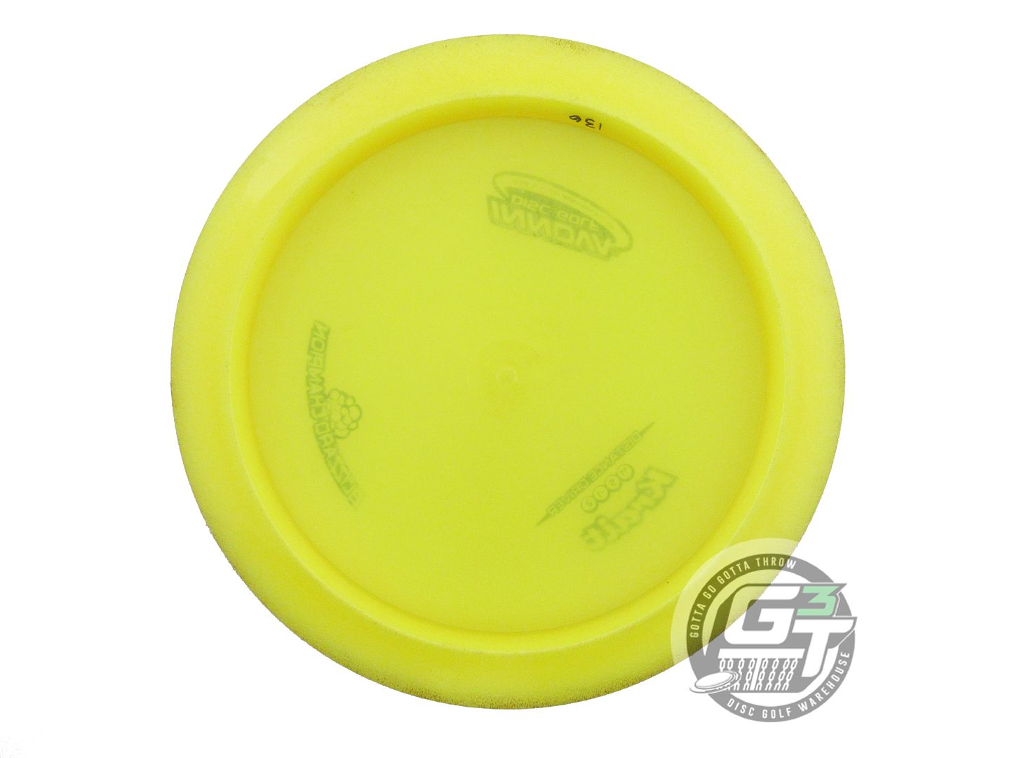 USED Innova Blizzard Krait 136g Yellow Green Foil Distance Driver Golf Disc