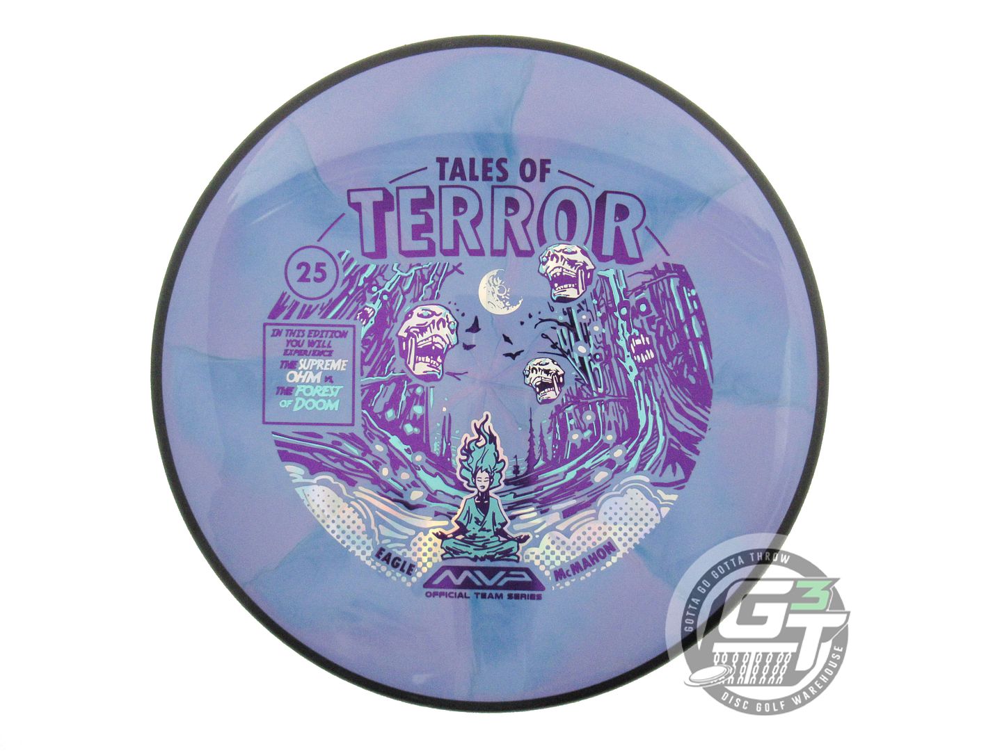 USED MVP Disc Sports [McMAHON] Cosmic Neutron Ohm 171g Lilac-Teal Putter Disc