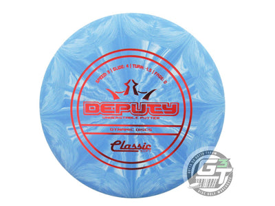 Dynamic Discs Classic Soft Burst Deputy Putter Golf Disc (Individually Listed)