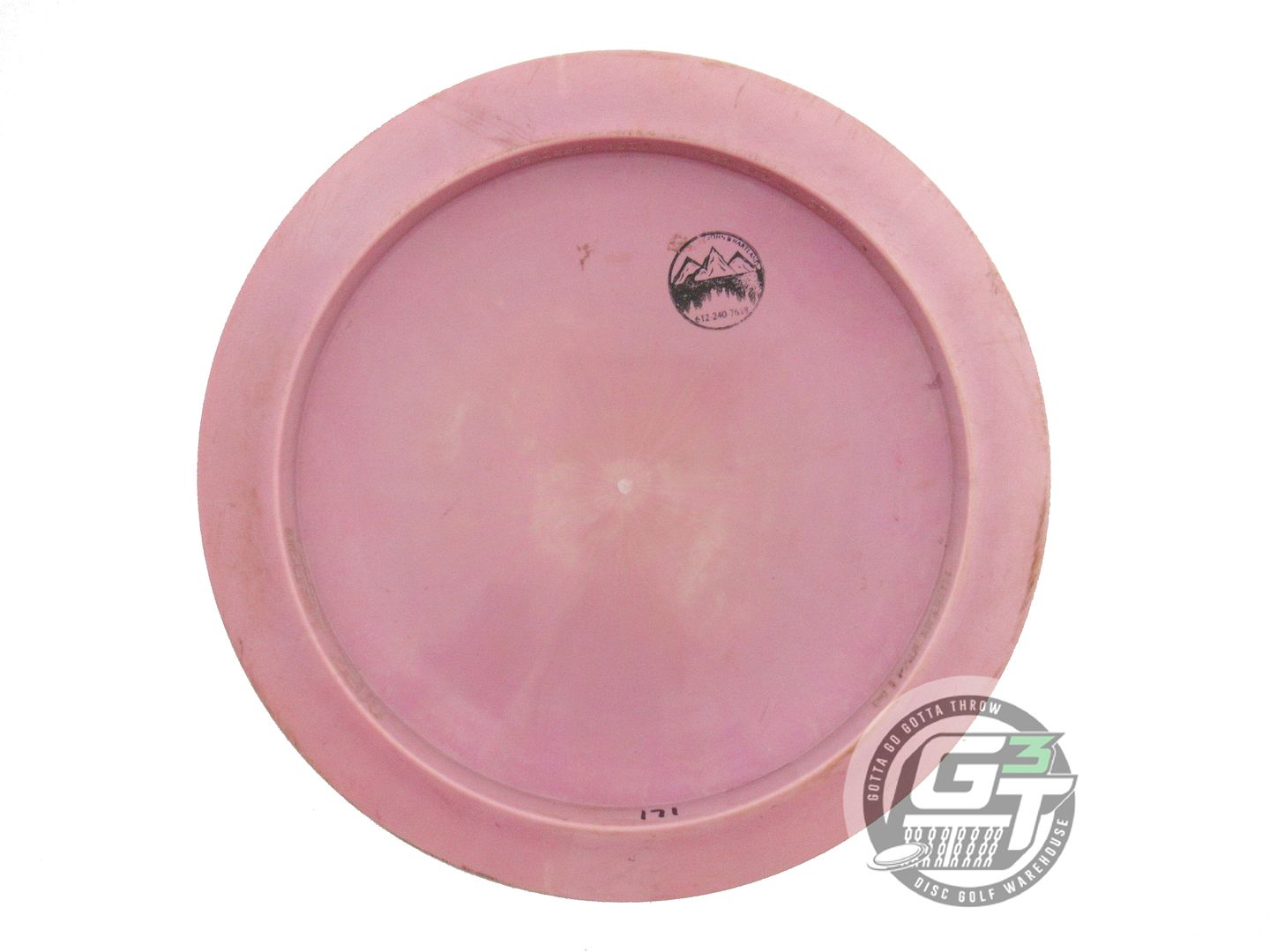 USED Discraft [McBETH] ESP Zeus 171g Drab Pink Money Foil Driver Golf Disc
