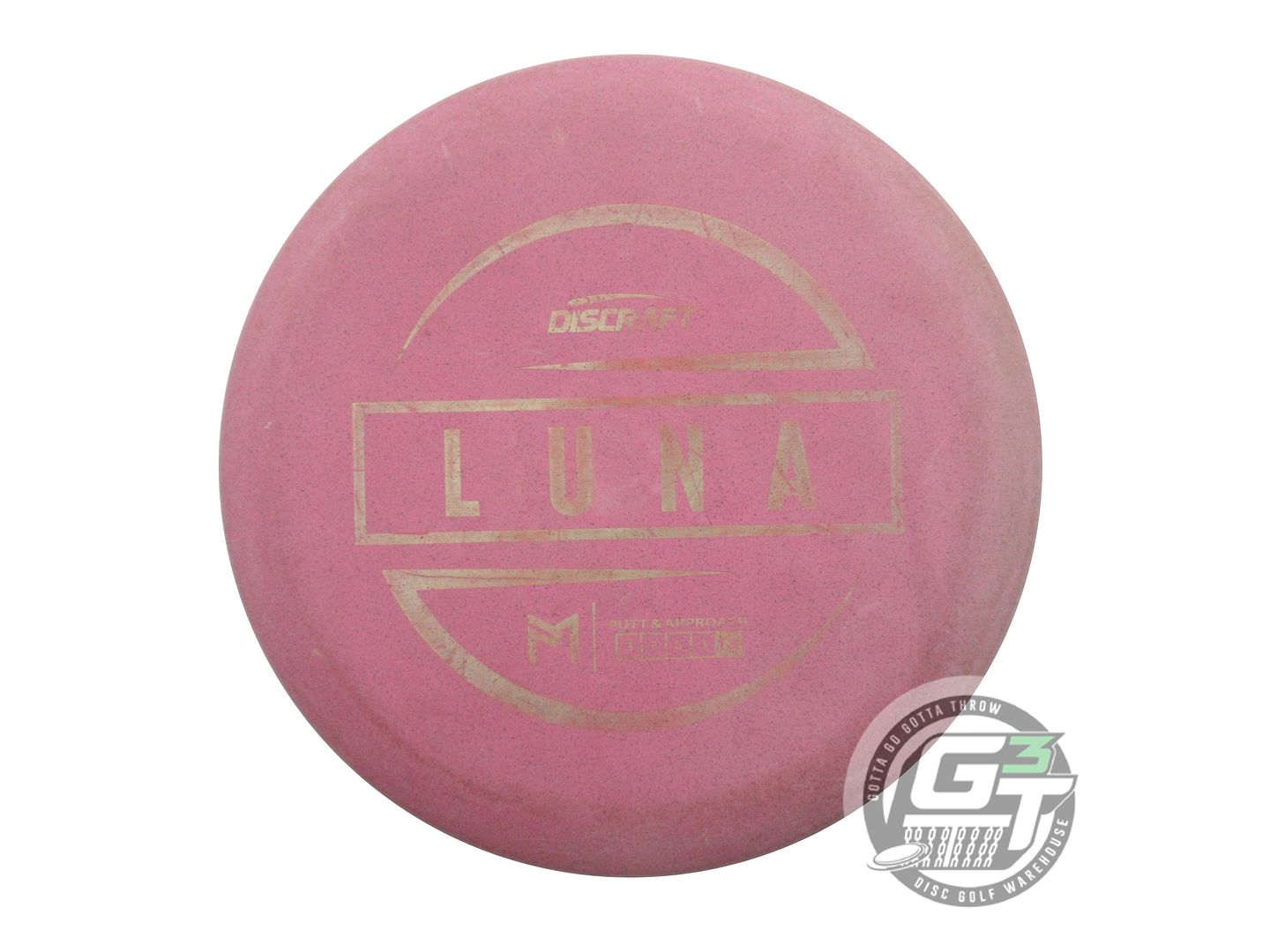 USED Discraft [McBETH] Jawbreaker Luna 175g Pink Silver Foil Putter Golf Disc