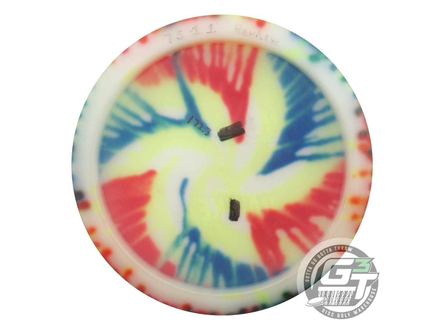 USED Innova I-DYE Champion Hawkeye 172g Spiral Burst Fairway Driver Golf Disc