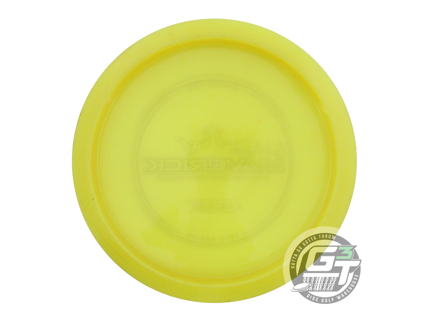 USED Dynamic Discs [MELTON] Lucid-X Maverick 174g Yellow Distance Driver Disc