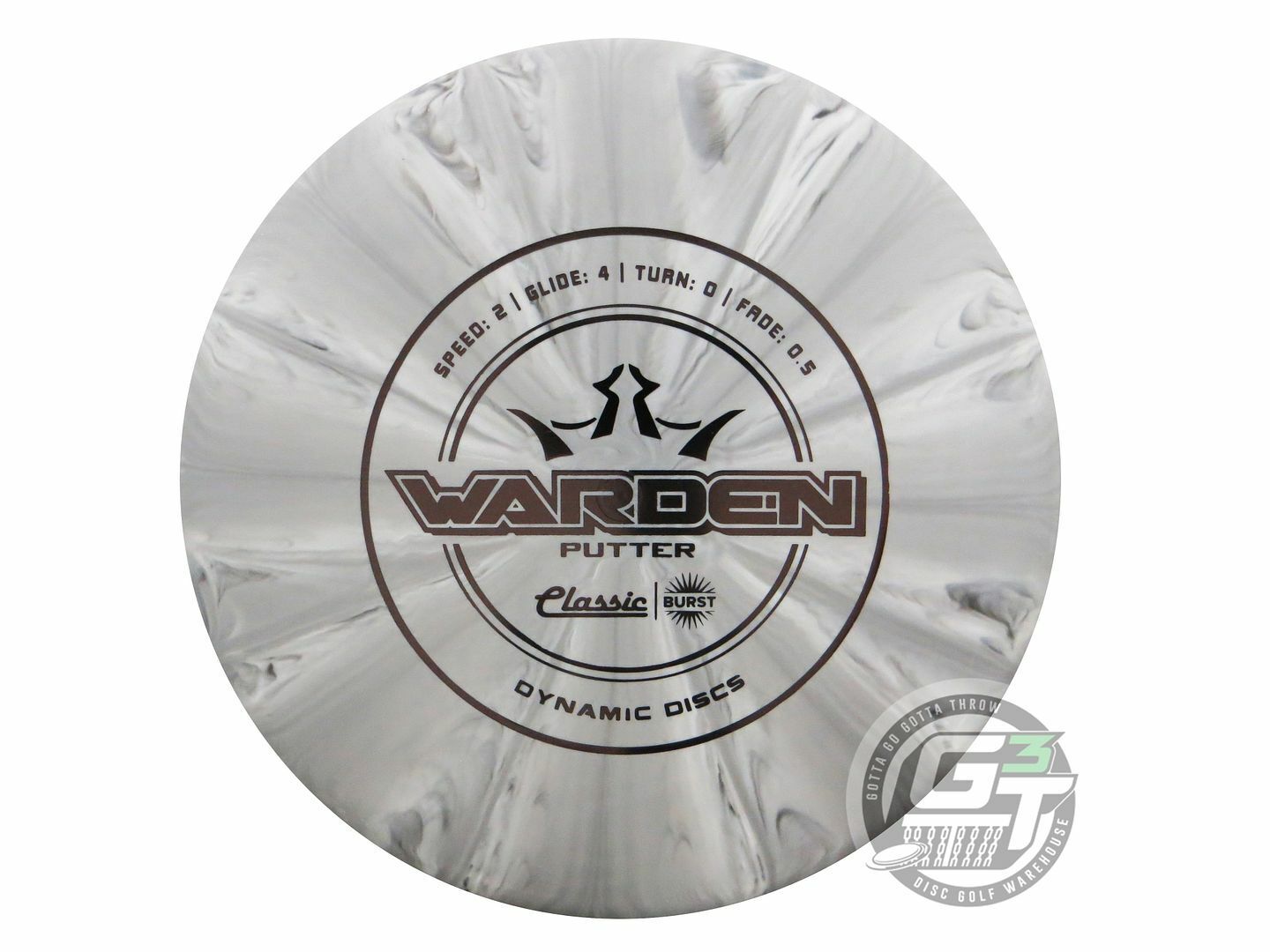 Dynamic Discs Classic Line Burst Warden Putter Golf Disc (Individually Listed)