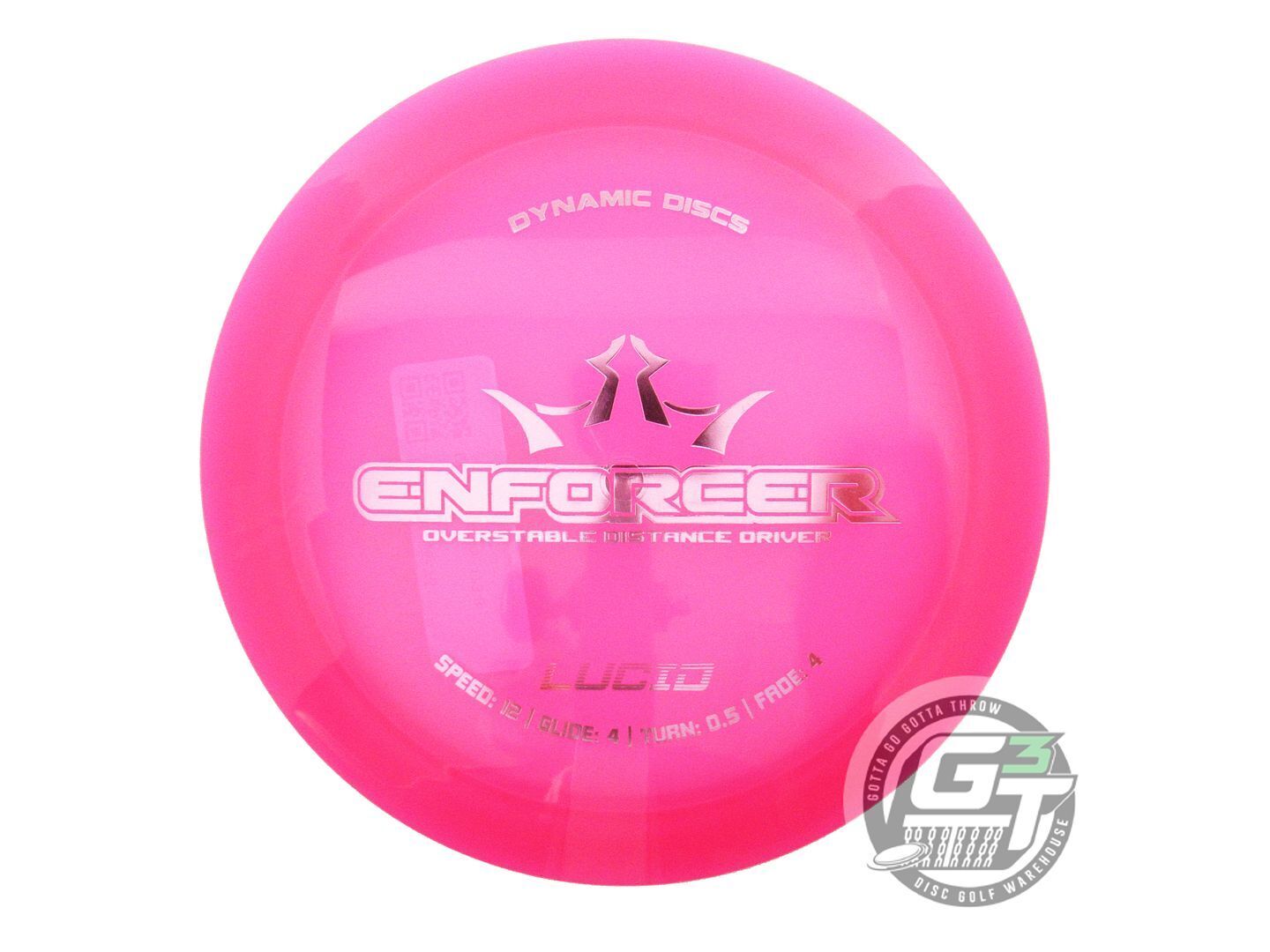 Dynamic Discs Lucid Enforcer Distance Driver Golf Disc (Individually Listed)