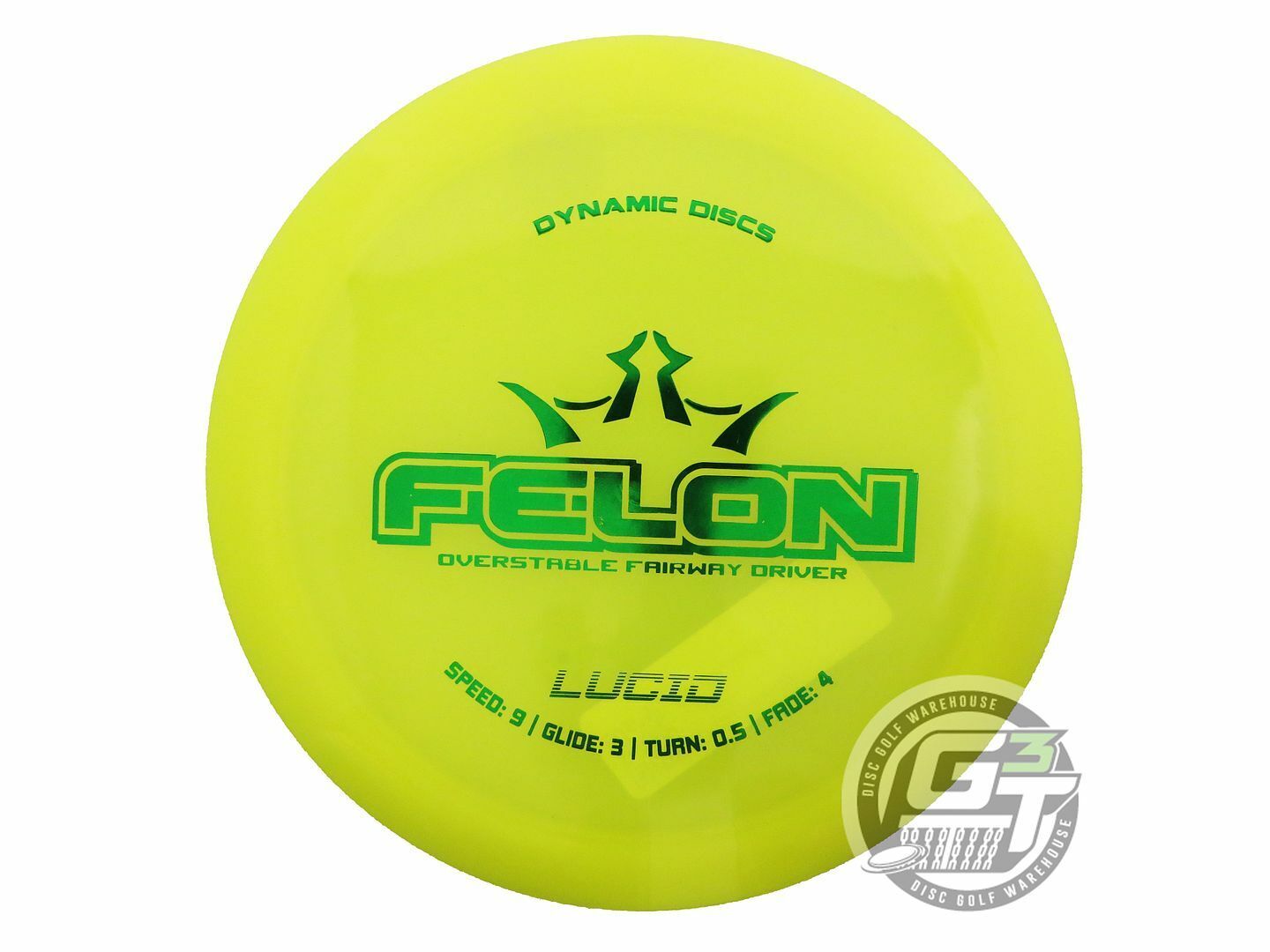 Dynamic Discs Lucid Felon Fairway Driver Golf Disc (Individually Listed)