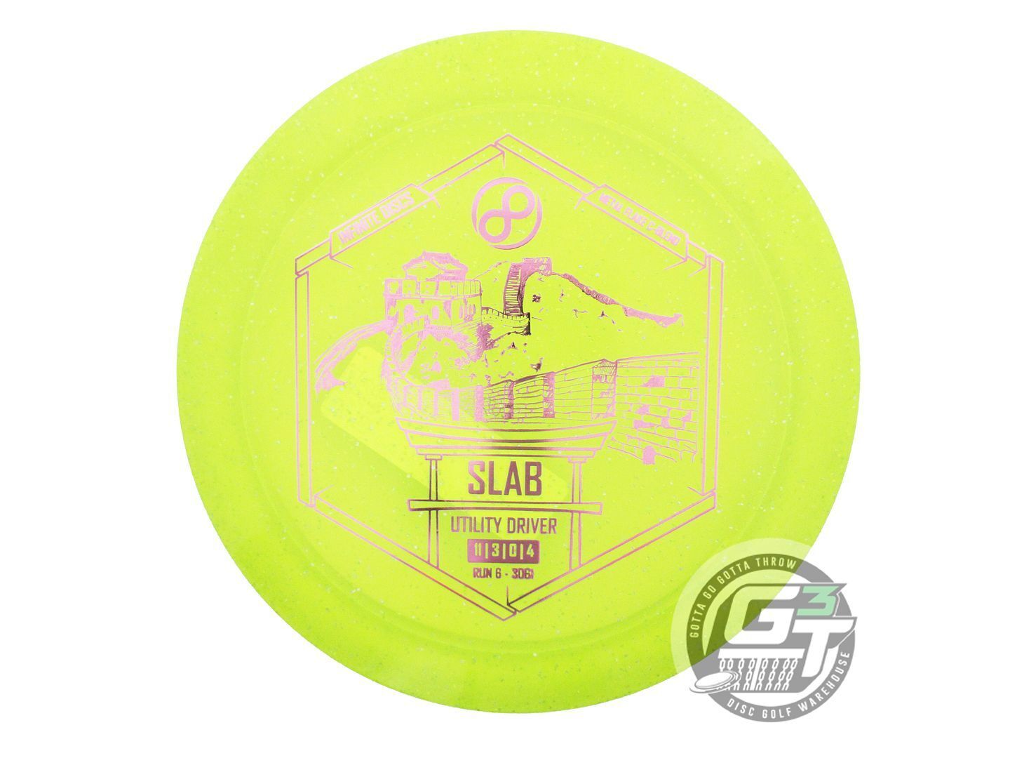 Infinite Discs Metal Flake C-Blend Slab Distance Driver Golf Disc (Individually Listed)