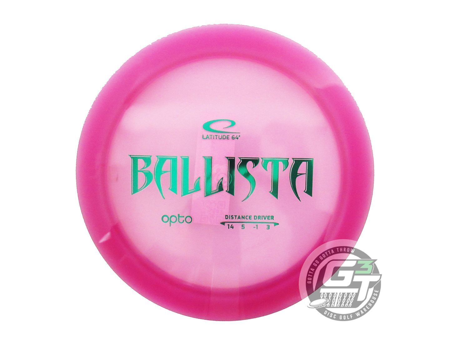 Latitude 64 Opto Line Ballista Distance Driver Golf Disc (Individually Listed)