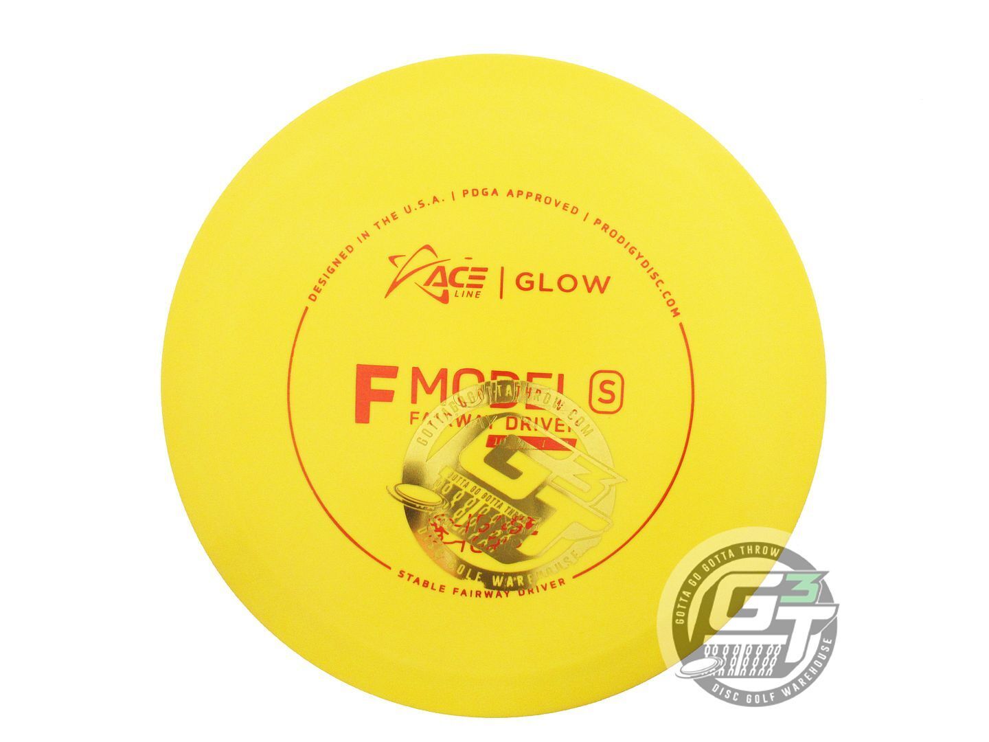 Prodigy Factory Second Ace Line Glow Base Grip F Model S Fairway Driver Golf Disc (Individually Listed)