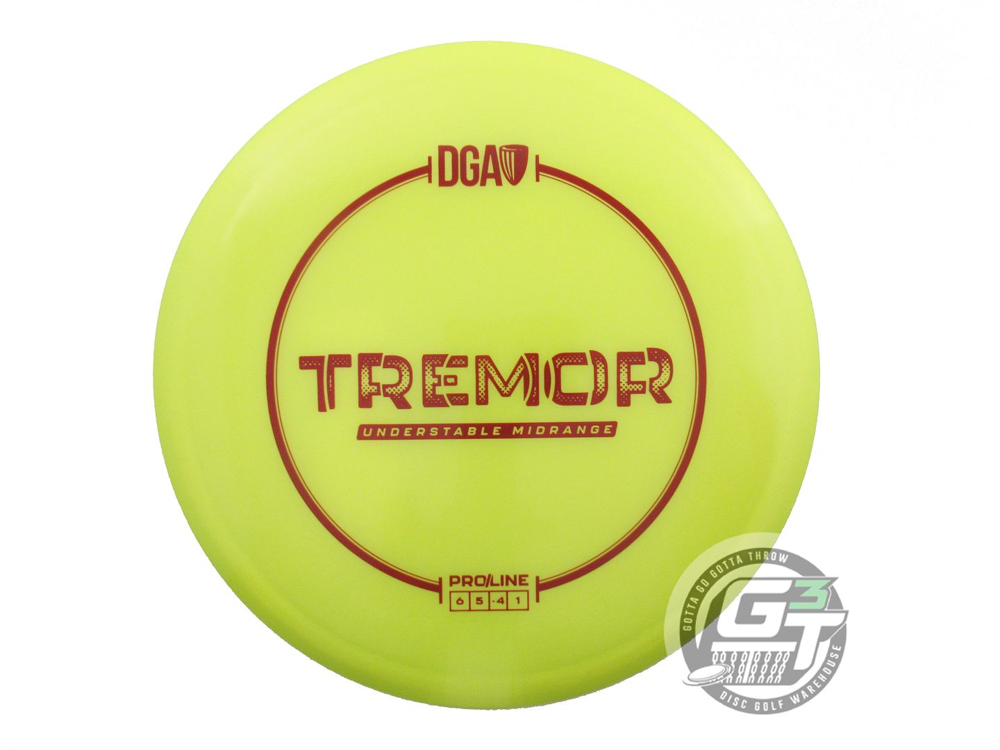 DGA ProLine Tremor Midrange Golf Disc (Individually Listed)