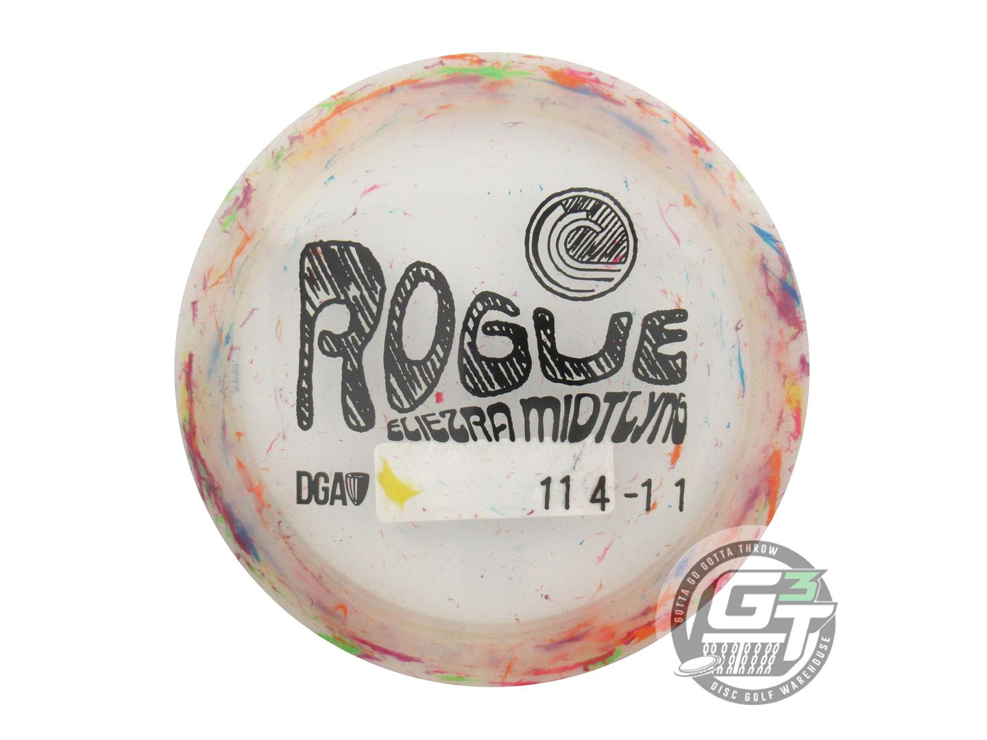 DGA Limited Edition 2025 Tour Series Eliezra Midtlyng Granite Blend Rogue Distance Driver Golf Disc (Individually Listed)