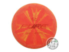USED Latitude 64 Zero Medium Burst Pure 173g Orange Red Foil Putter Golf Disc