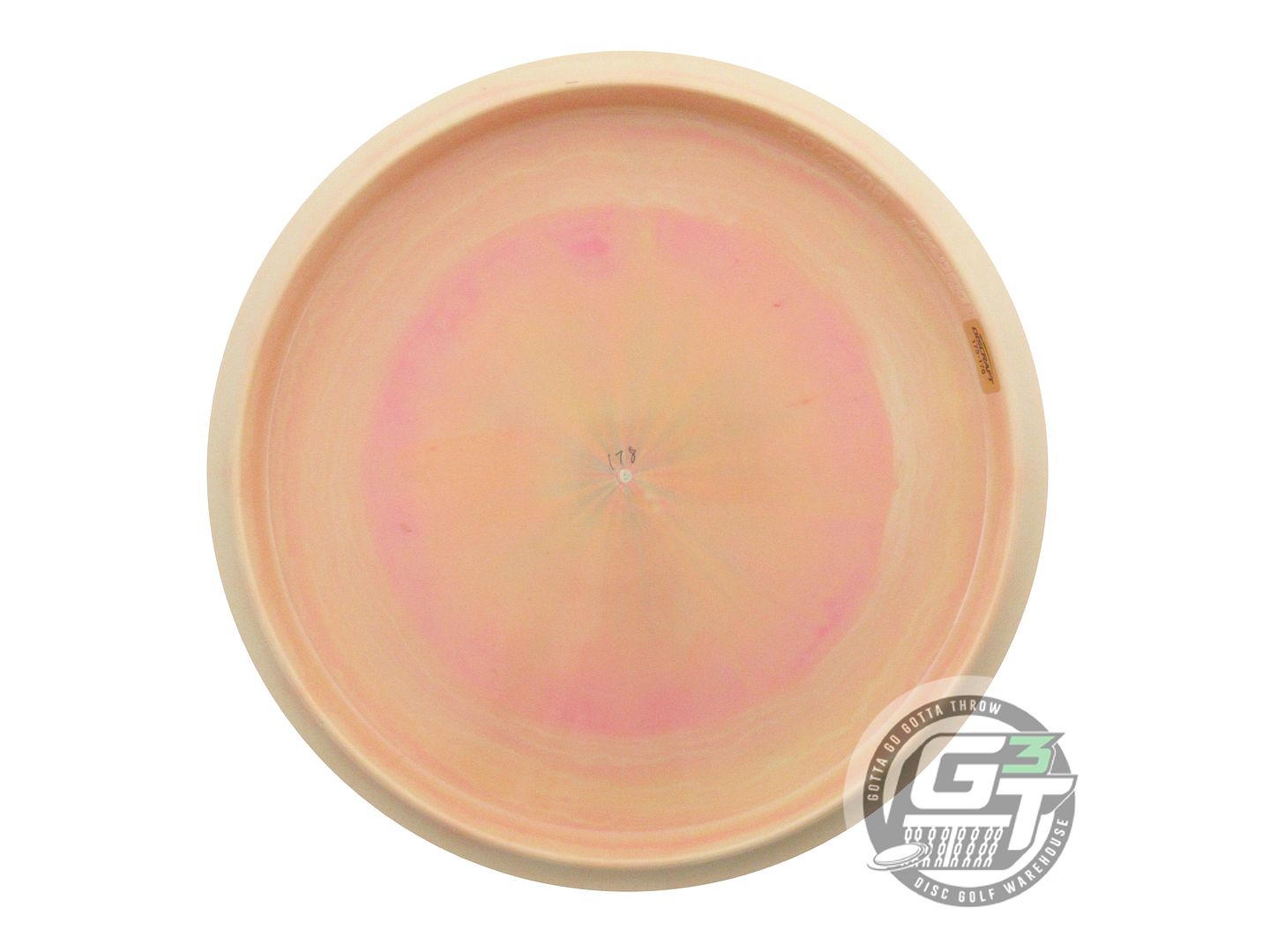 USED Discraft ESP Buzzz OS 178g Peach-Yellow Green Foil Midrange Golf Disc