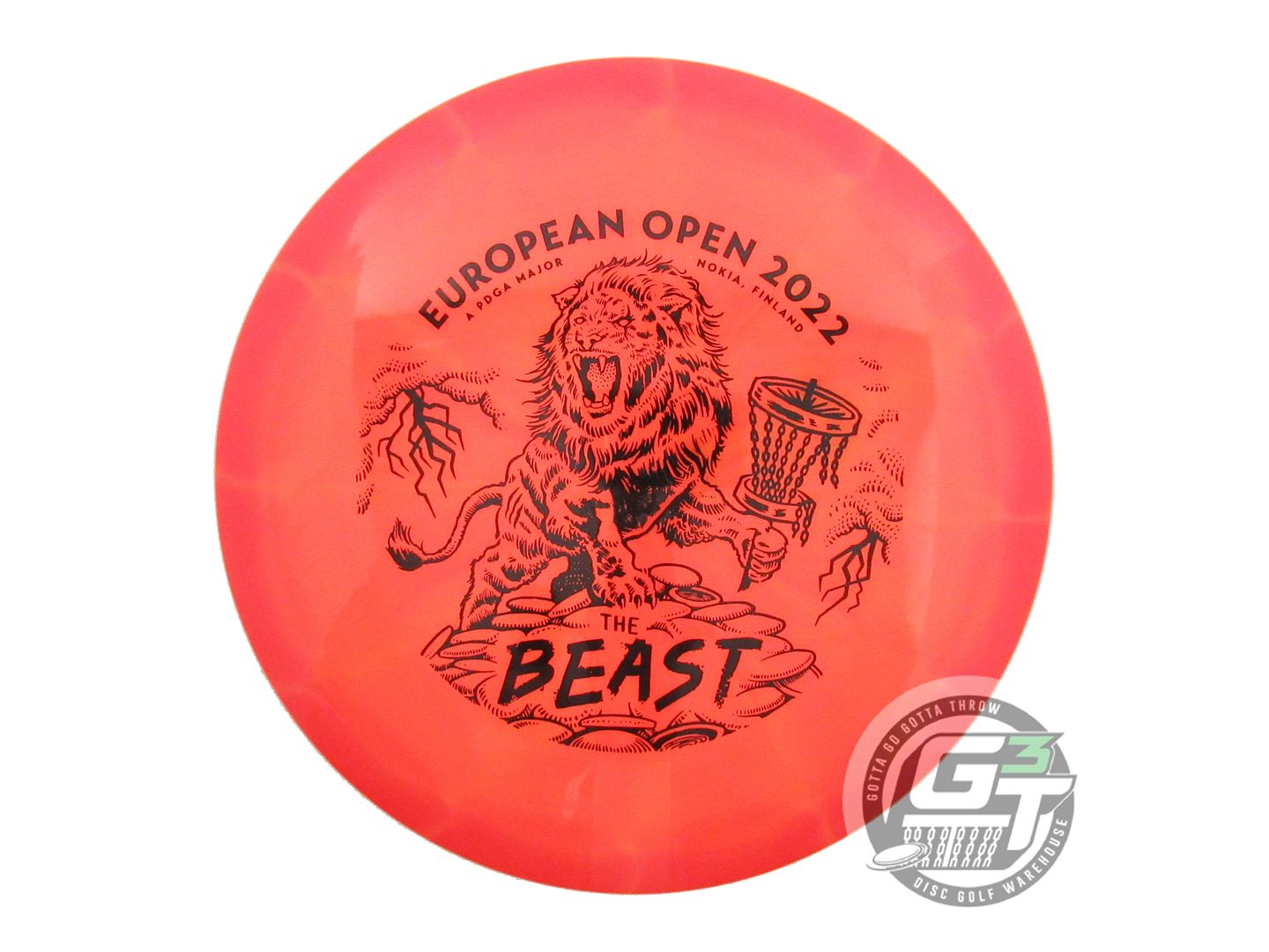 USED DiscMania Lux Vapor Essence 174g Orange Black Stamp Driver Golf Disc