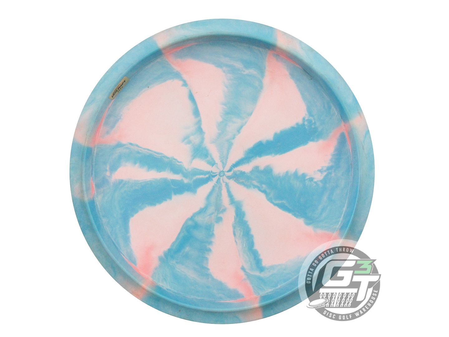 USED Discraft [PRESNELL] X Drone 181g Teal-Pink Midrange Golf Disc