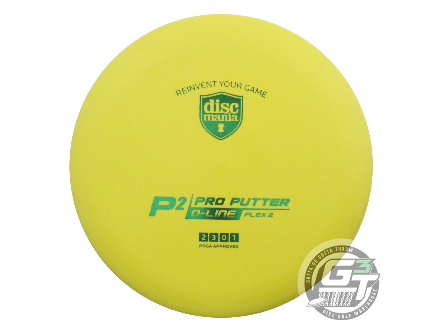 Discmania Originals D-Line Flex 2 P2 Pro Putter Golf Disc (Individually Listed)