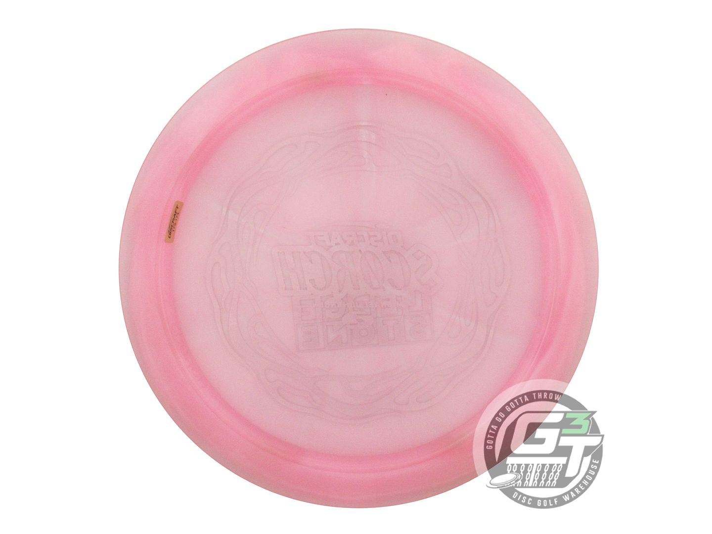 NOS Discraft [LEDGESTONE] Swirl Z Scorch 174g Pink Gold Glitter Foil Driver Disc