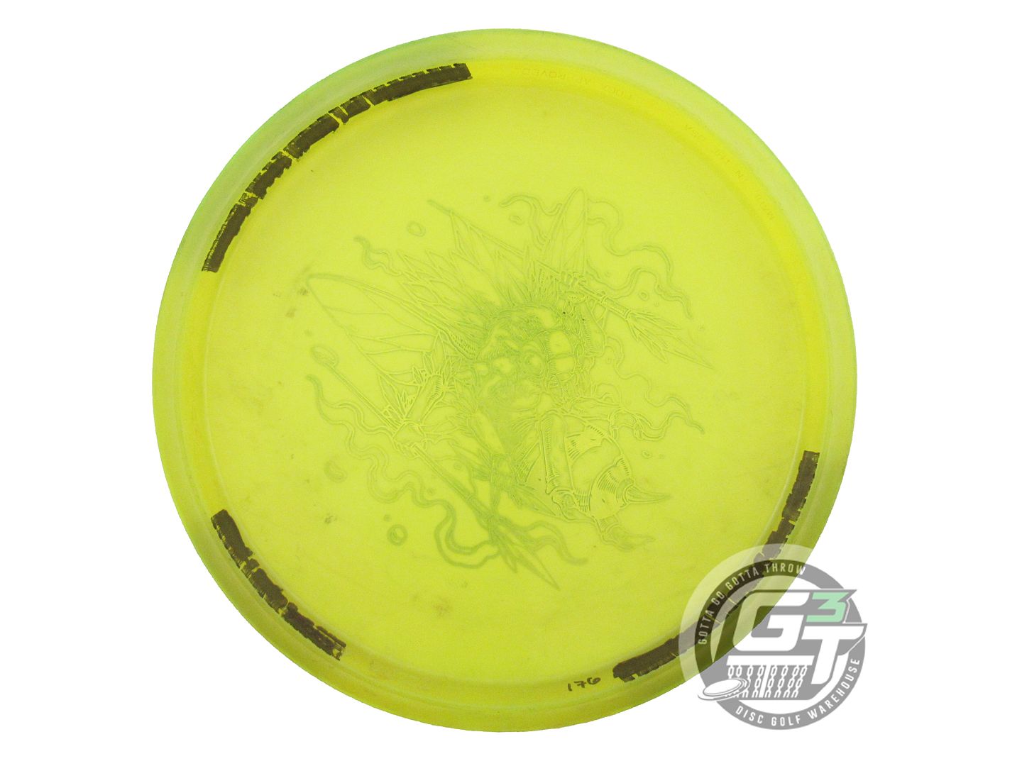 USED Discraft [SE] Z Buzzz 176g Yellow Sunrise Foil Midrange Golf Disc