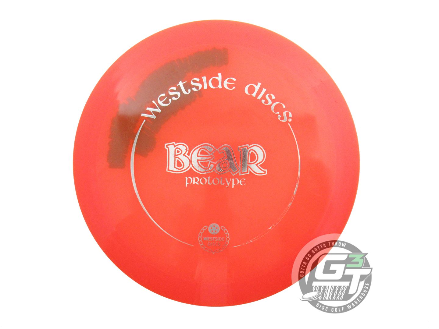 USED Westside Discs PROTOTYPE VIP Bear 173g Orange Silver Foil Driver Golf Disc